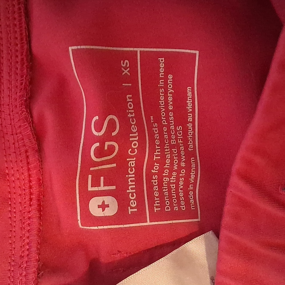 Figs Womens Raspberry Sorbet Scrub Jogger Pants - Picture 2 of 5